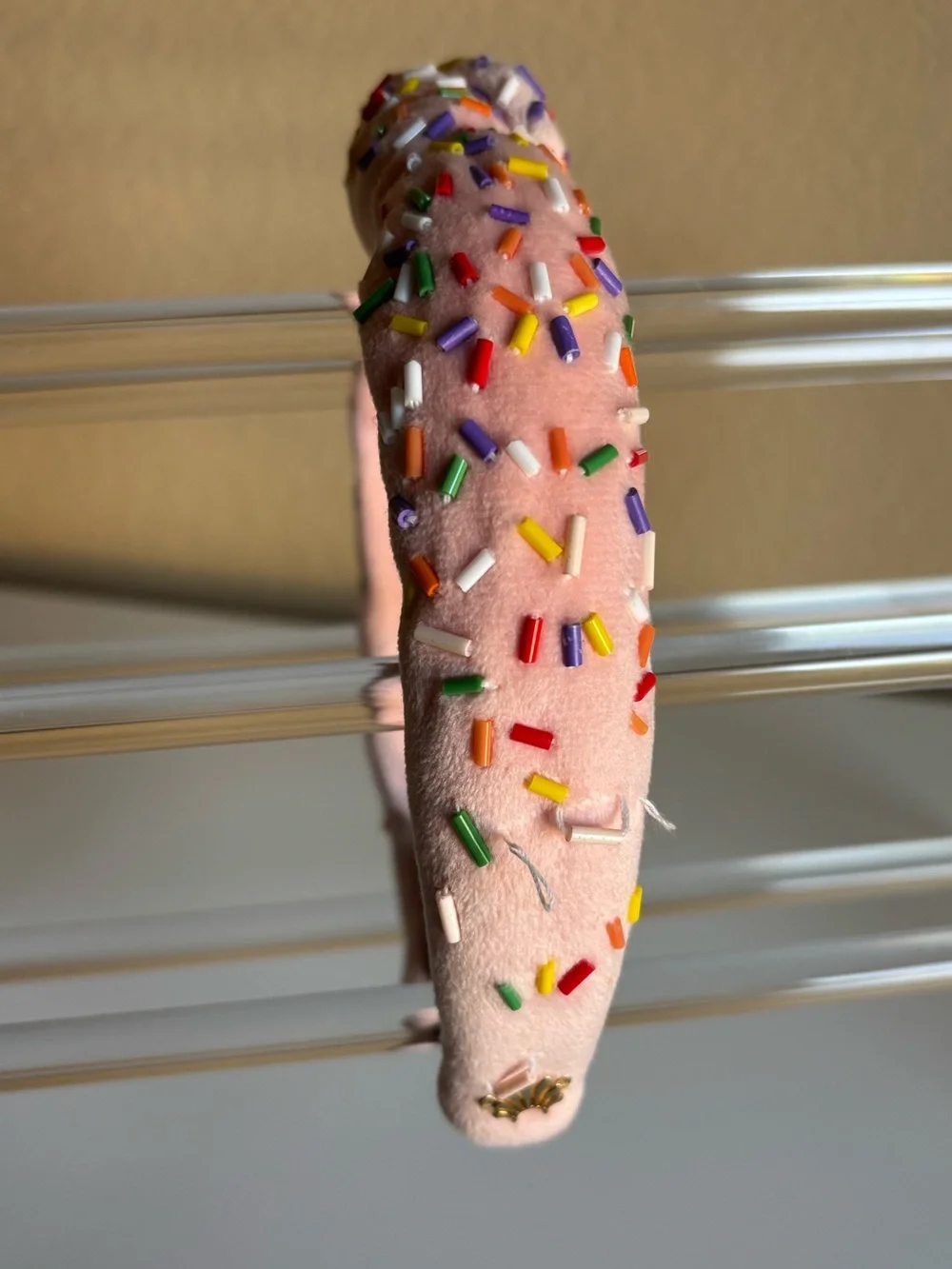 Lele Sadoughi strawberry velvet